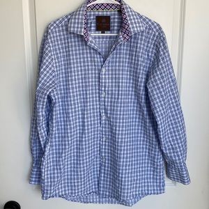 Tattersall London Button Down Shirt